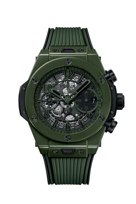 camo green hublot|Big Bang Unico Dark Green Ceramic 42 mm .